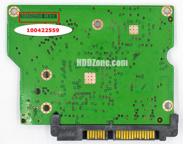 ST3160215AS Seagate PCB 100422559