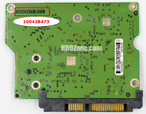 ST380215AS Seagate PCB 100428473
