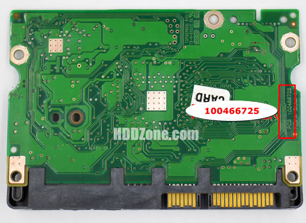 Seagate 100466725 PCB