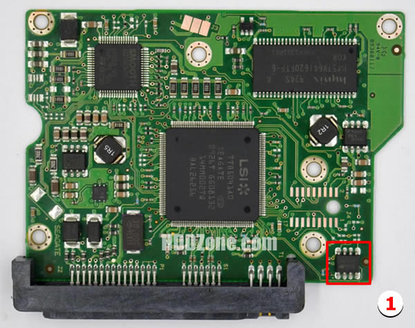 (image for) ST3250310AS Seagate PCB 100468303 REV A