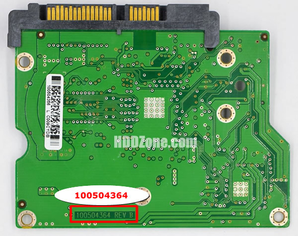 ST3320813AS Seagate PCB 100504364 REV B