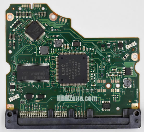 (image for) ST31000524AS Seagate PCB 100574451 REV A