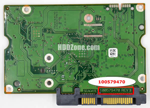 ST31500524AS Seagate PCB 100579470
