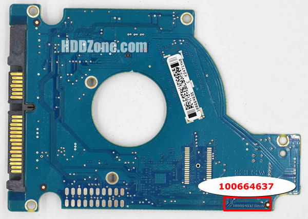 ST9500325AS Seagate PCB 100664637