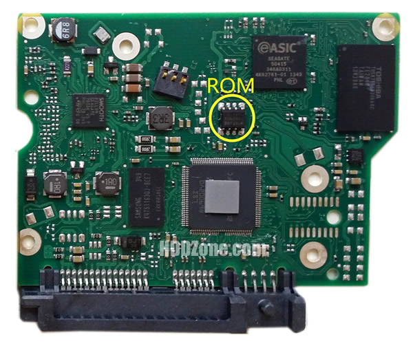 (image for) ST4000DX001 Seagate PCB 100714259