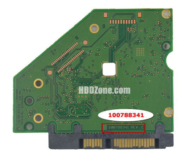 ST4000VN008 Seagate PCB 100788341