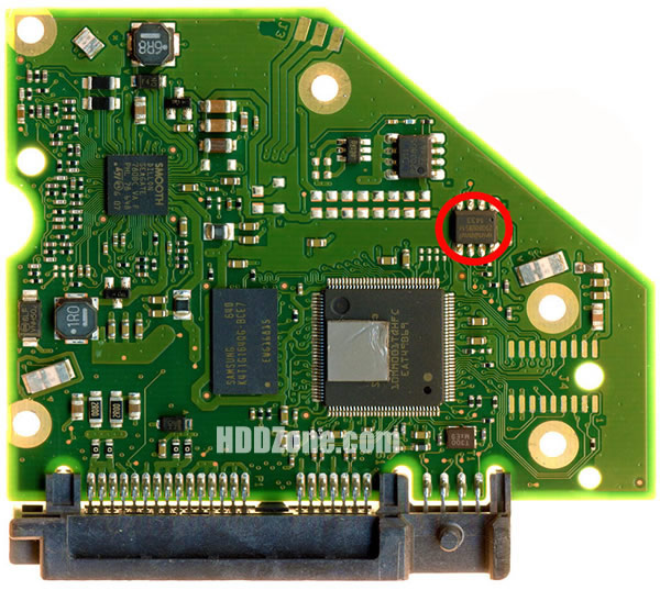 (image for) ST2000DM009 Seagate PCB 100799168