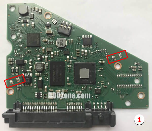 (image for) ST8000DM004 Seagate PCB 100815597