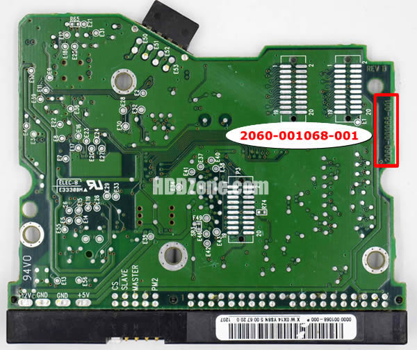 WD100EB WD PCB 2060-001068-001