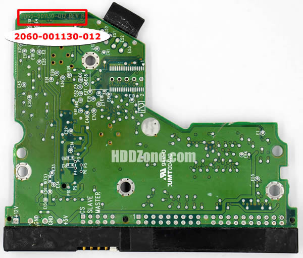 Modal Additional Images for WD800BB WD PCB 2060-001130-012 REV A