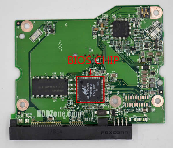 (image for) WD7500AACS WD PCB 2060-701474-002 REV A