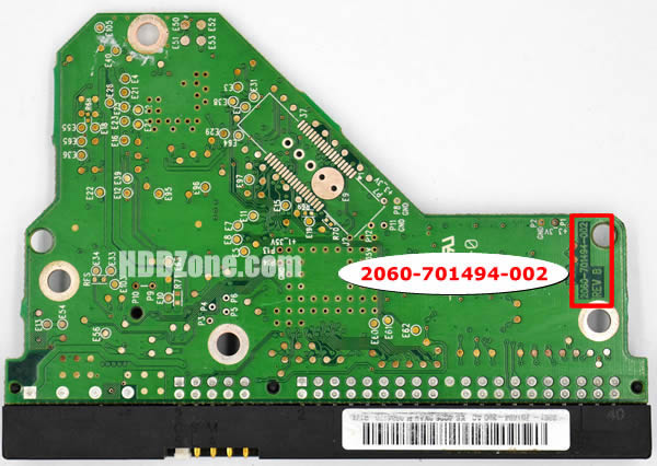 WD2502ABYS WD PCB 2060-701494-002
