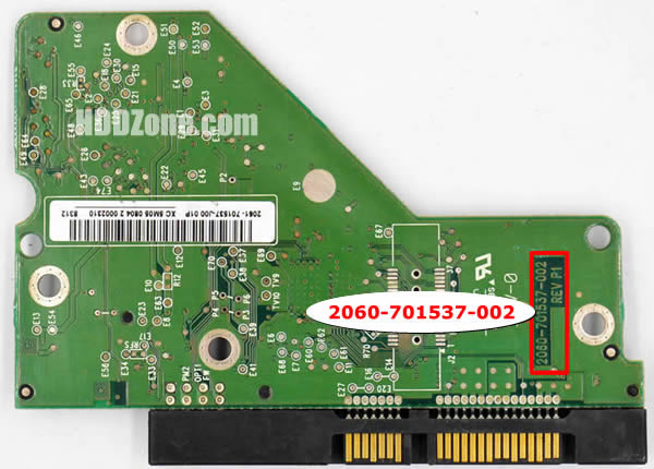 Modal Additional Images for WD2500AAKS-22VSA0 WD PCB 2060-701537-002