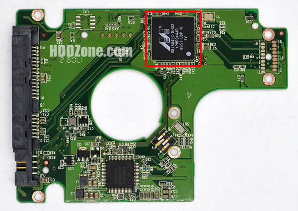 WD3200BEVT WD PCB 2060-701572-002 REV A