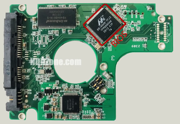 WD3200BEVT-11A03T0 WD PCB 2060-701609-000
