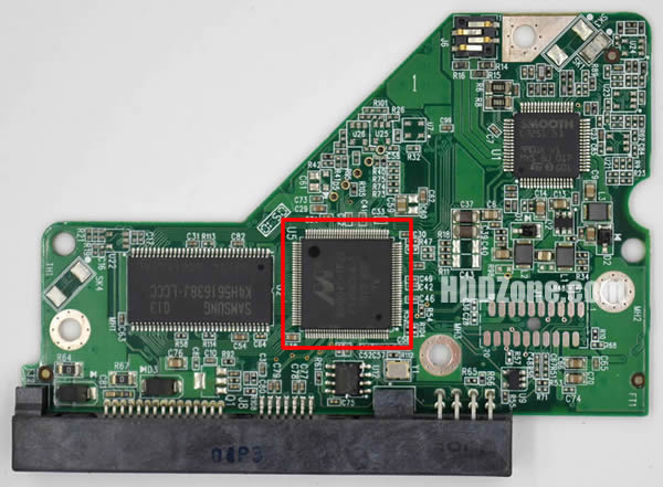 WD10EARS WD PCB 2060-701640-007 REV A