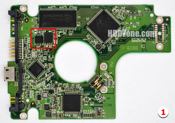 (image for) WD10TMVV WD PCB 2060-701675-001