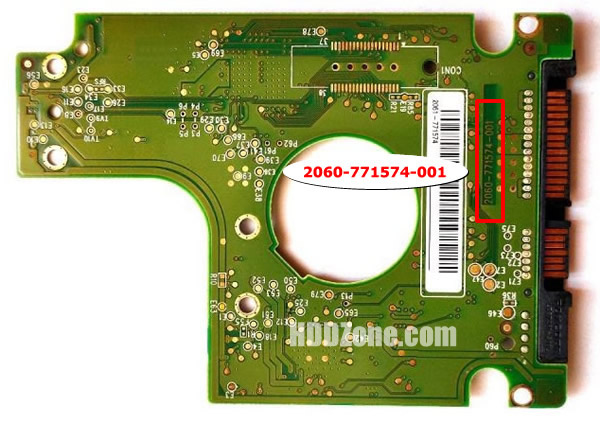 WD2500BJKT WD PCB 2060-771574-001