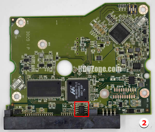 WD2002FYYS WD PCB 2060-771624-001 REV P1