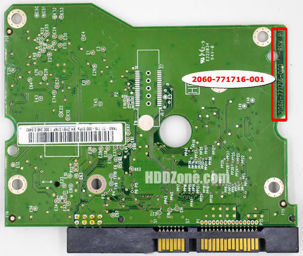 WD15EARS WD PCB 2060-771716-001 REV A