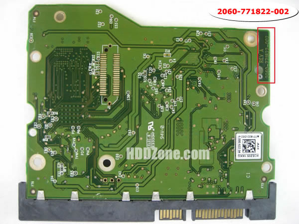 WD3000F9YZ WD PCB 2060-771822-002