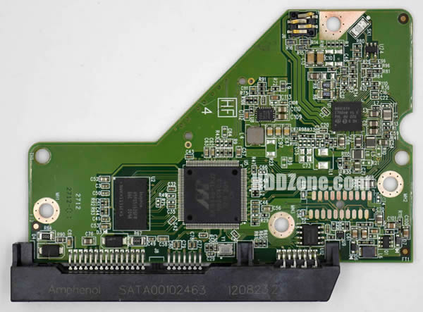 PCB WD PCB 2060-771824-006 REV A circuit imprimé WD20EURS