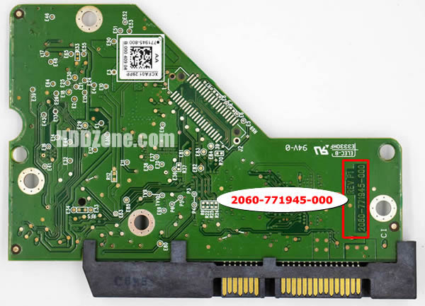 WD30EURS WD PCB 2060-771945-000
