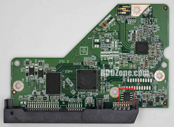 WD40EFRX WD PCB 2060-771945-001 REV A / P1