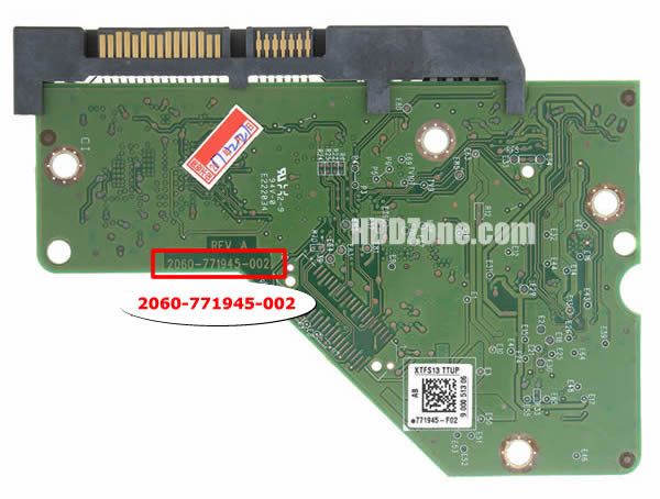 PCB WD PCB 2060-771945-002 circuit imprimé WD20EFRX-68EUZN0 