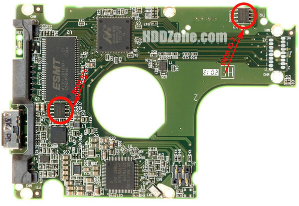 (image for) WD 2060-771950-000 PCB