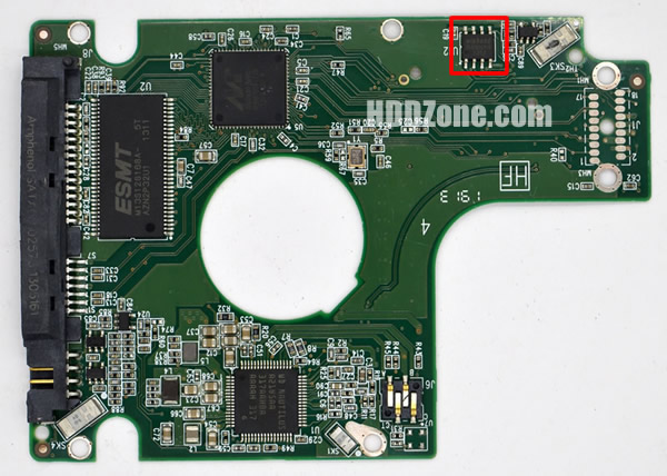 WD10JUCT WD PCB 2060-771960-000