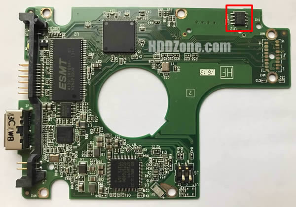 WD20NMVW WD PCB 2060-771961-000 REV P1