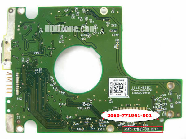 Controlador electrónico para discos duros PCB board Controller 2060-771961-001 WD20NMVW-11EDZS7 