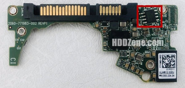 (image for) WD 2060-771983-002 PCB