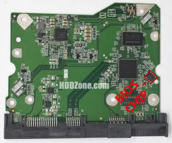 (image for) WD60EFRX-68MYMN1 WD PCB 2060-800001-002