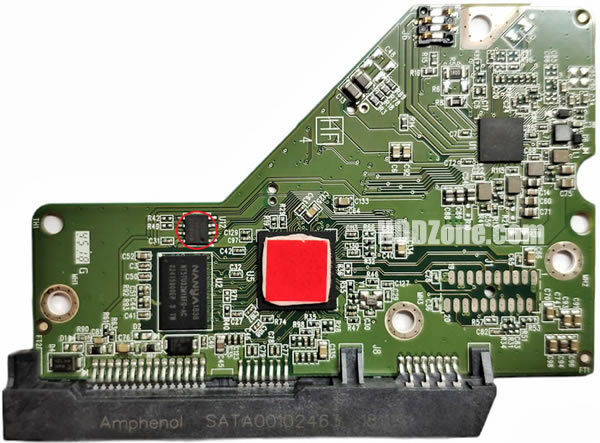 (image for) WD10EFRX-68FYTN0 WD PCB 2060-800006-001