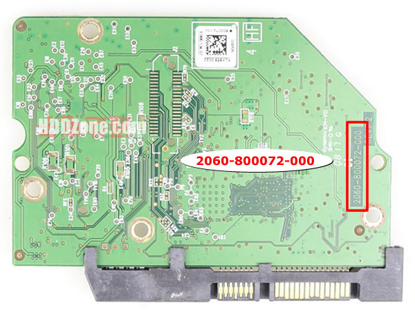 Western Digital PCB 2060-800072-000