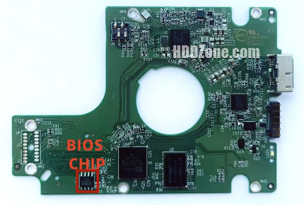 (image for) WD 2060-810082-000 PCB