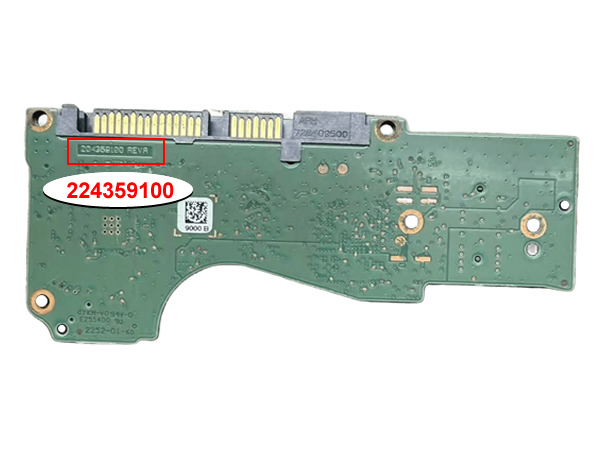 Seagate 224359100 PCB
