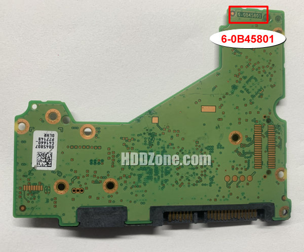 WD 6-0B45801 PCB