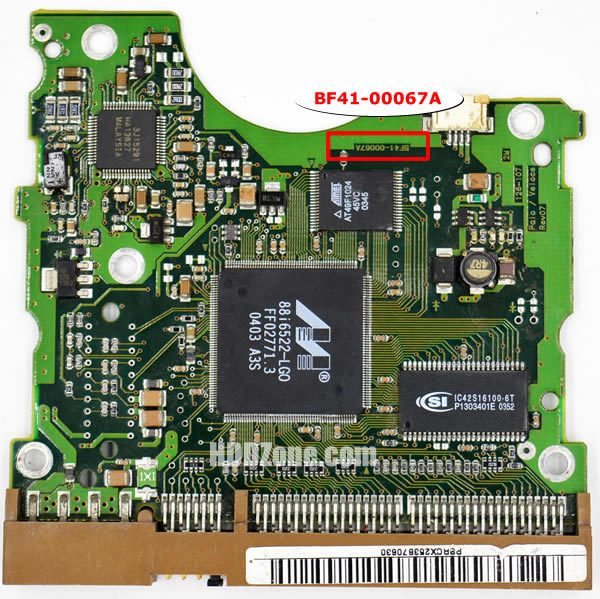 SAMSUNG PCB SP0822N BF41-00067A