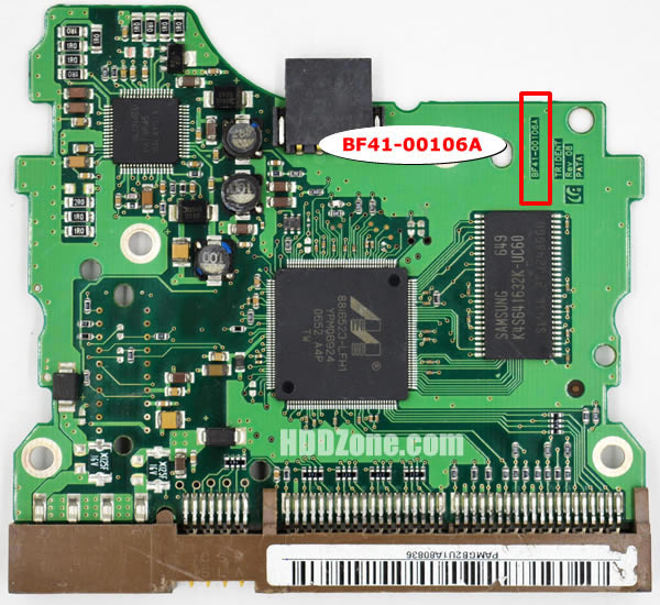 Controller PCB SAMSUNG bf41-00106a hd300ld elettronica dischi rigidi 