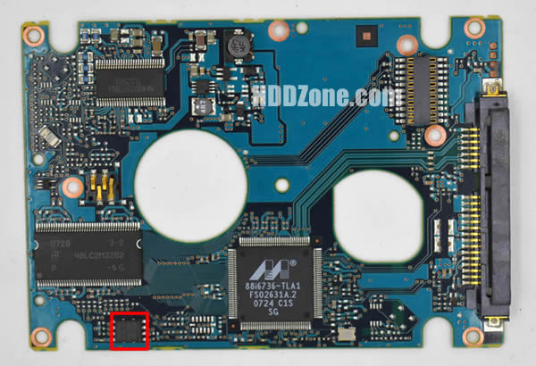 MHW2120BJ FFS G2 Fujitsu PCB CA26342-B81404BA