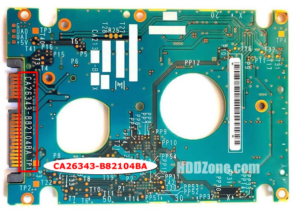 MHV2200BT Fujitsu PCB CA26343-B82104BA