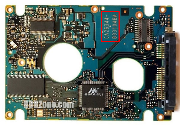 MHZ2080BH G2 Fujitsu PCB CA26344-B33104BA