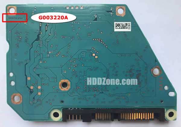 MG03ACA300 Toshiba PCB G003220A