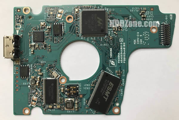 (image for) MQ01UBD050 Toshiba PCB G3448A