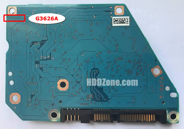 MD04ACA500 Toshiba PCB G3626A