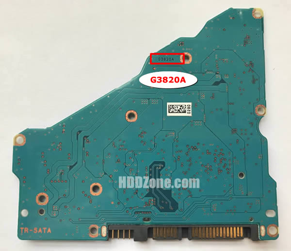 MD04ACA600 Toshiba PCB G3820A