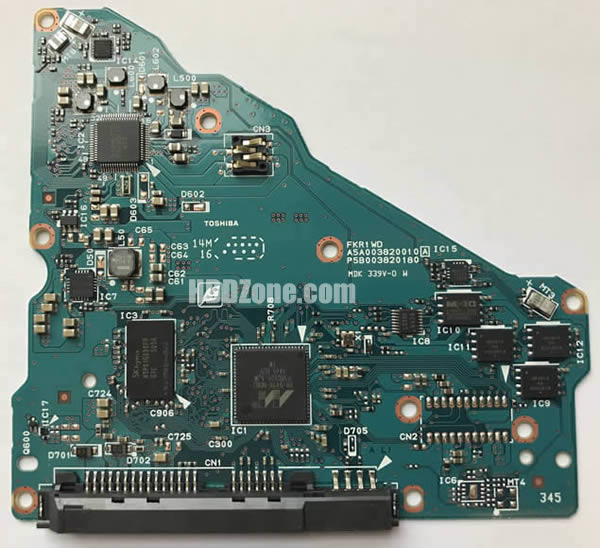 (image for) MD04ACA600 Toshiba PCB G3820A